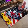 Kansas City Chiefs Football Area Rug for Office, Chair Rug, Decorative Carpet Livingroom Mat, Large Size Fan gifts Christmas gifts