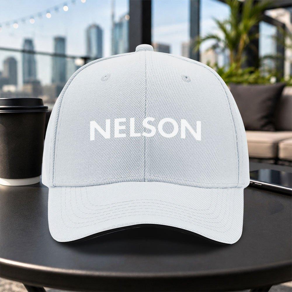 Nelson Sandwich Baseball Cap Unisex Adjustable Casual Dad Hat Lightweight Outdoor Travel Party Daily Wear Multiple Colors