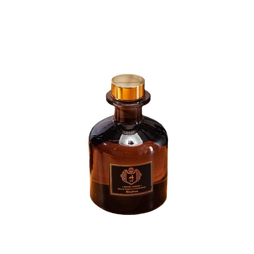Large Capacity Rattan Aromatherapy Air Freshener - Deodorizing and Fragrance-free Fireless Design