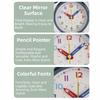 Battery Operated Retro Alarm Clock Portable Bell Alarm Clock Desk Clock  Time Management Tool