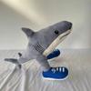 Animal Cartoon Tungtungtungsahur Plush Toy PP Cotton Stuffed Tralalelotralala Plush Doll Cute Soft Shark Plush Toy