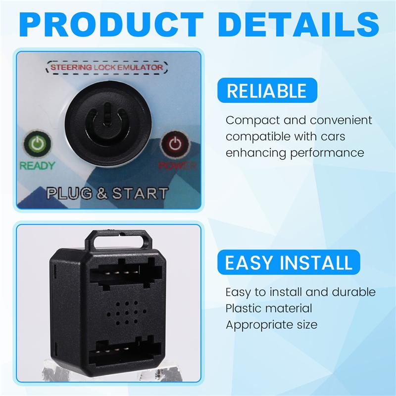 

Универсальный эмулятор блокировки руля ESL ELV с имитацией звука блокировки для Mercedes Benz Sprinter Vito Crafter W210 W208 W211 W639