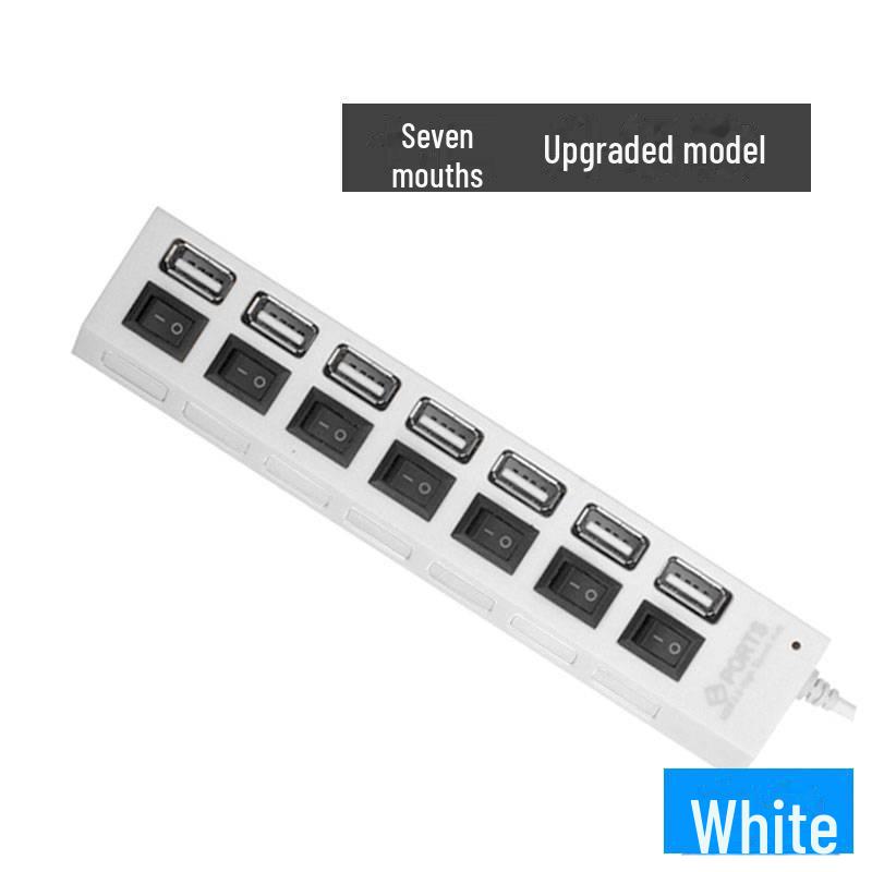 USB Multi-Port Hub for Laptop: Splitter for USB Disk, Mouse, Keyboard, Printer, and More.