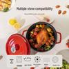 PuPan Enameled Cast Iron Dutch Oven