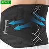 Breathable Back Brace For Lower Back Pain Relief Waist Support Belt With Curved Spine Support For Men Women