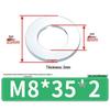 Extra Large Galvanized Metal Flat Washers - Sizes M1.6 to M14