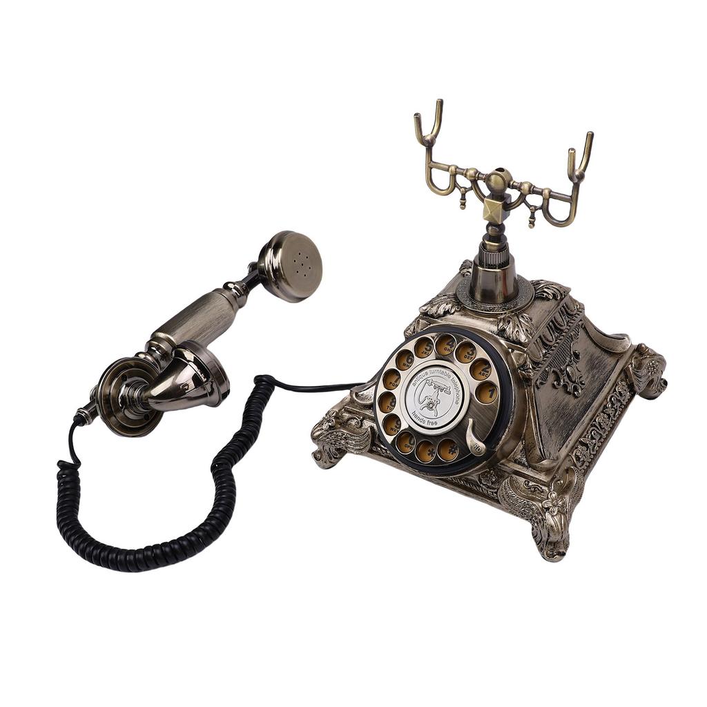 Guest Book Phone 32G Capacity Vintage Retro Telephone Customized Voice Message for Wedding Party