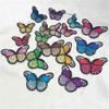50 Pcs Embroidery Butterfly Sew On Patch Badge Embroidered Appliq