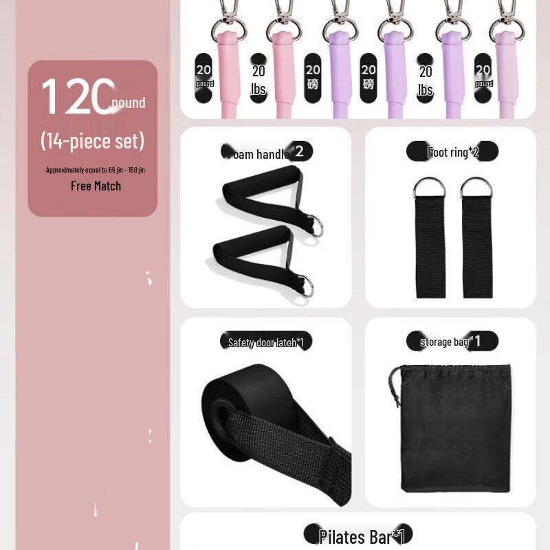 Fitness Yoga Resistance Band Training Set