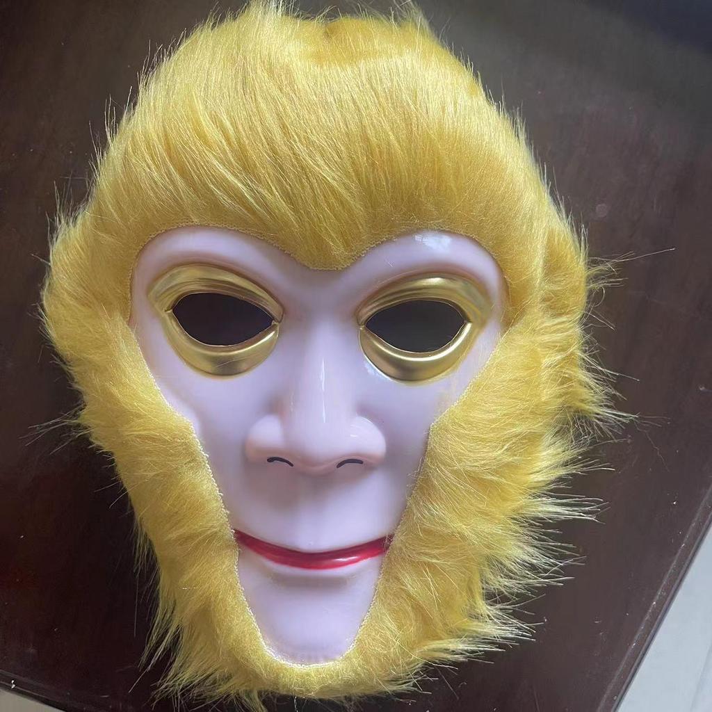 Neue leuchtende alte japanische Stil Halbgesichts Kinder Anime Fuchsmaske für Halloween