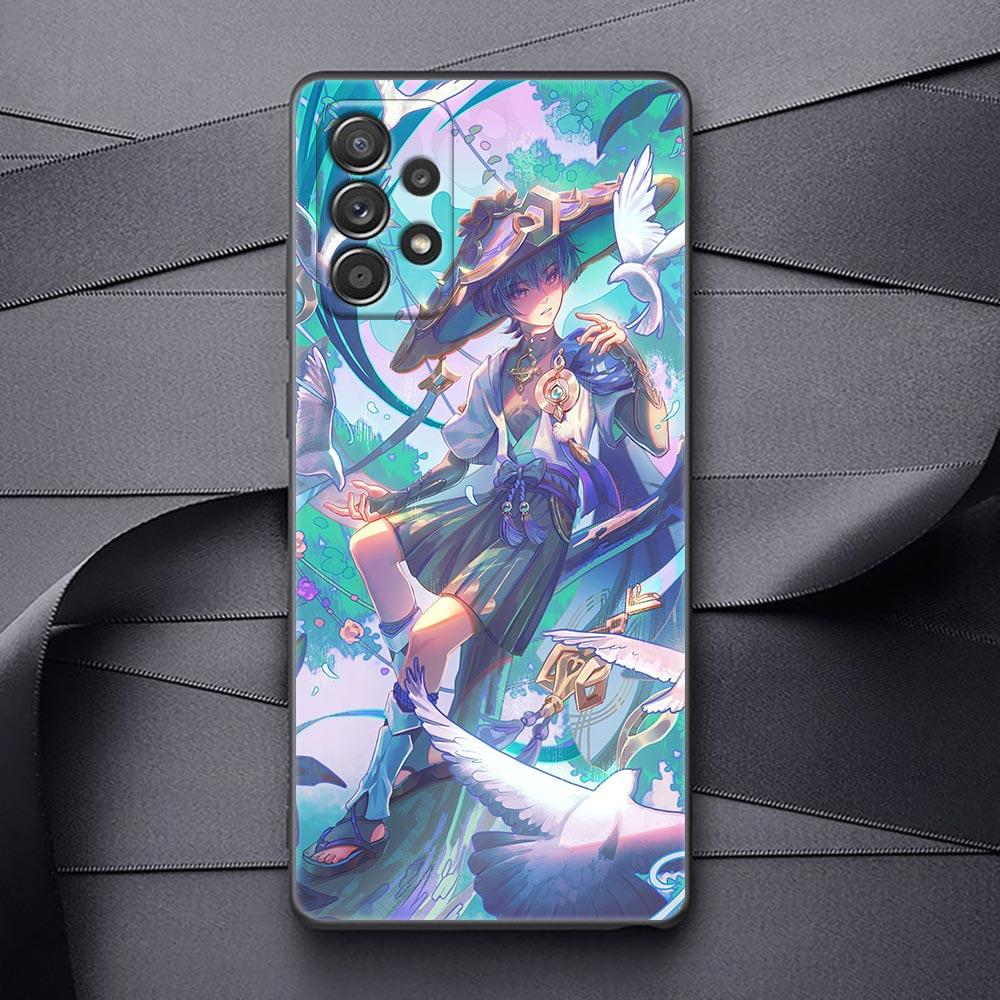 

Scaramouche Genshin Impact For Samsung Galaxy A23 Case Galaxy A13 A21s A24 A22 A14 A23 A11 A12 A03 A04s A01 A02 Cover Phone Case Samsung A13 4G