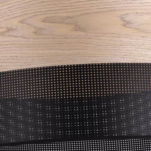 Single Hanging Lamp Classic Oak Veneer Lampshade 30Cm