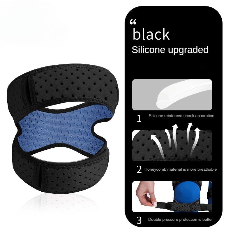 

Ремень надколенника мужской баскетбольный спортивный коленный сустав мениск защитный рукав для бега профессиональный женский M