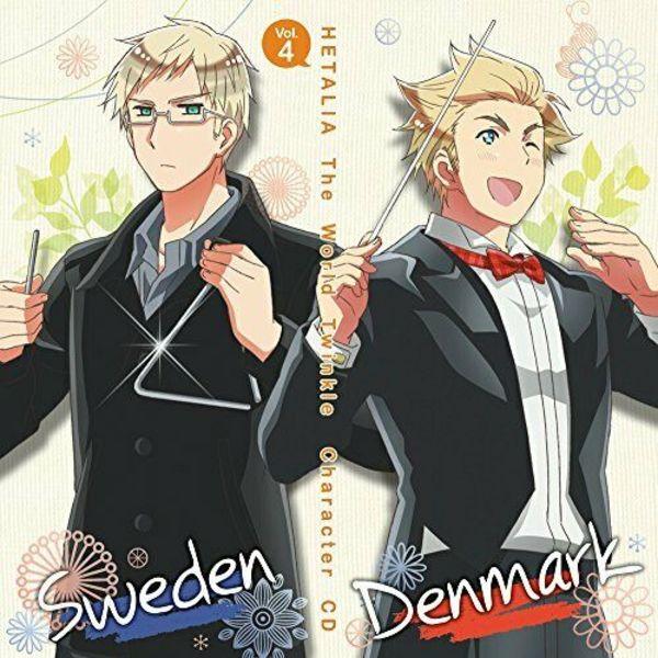

HETALIA THE WORLD TWINKLE CHARACTER CD VOL.4 Дания и Швеция НОВИНКА из Японии