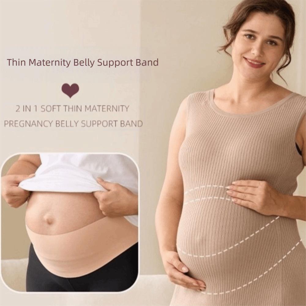 Adjustable Maternity Belt Waist Care Maternity Abdomen Brace Protector  Maternity Use