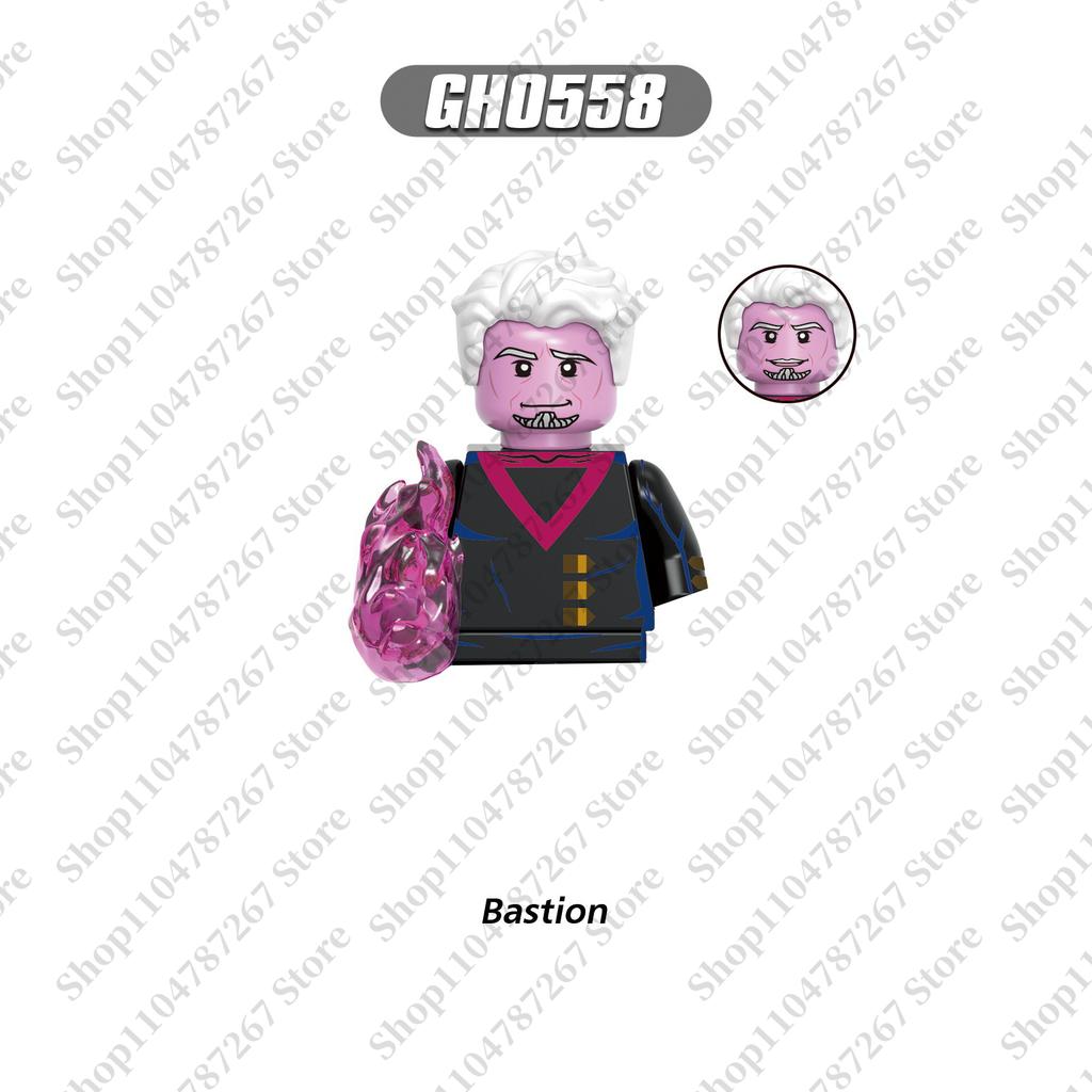 Hot-toys Marvel MINI action character Black Panther Deadpool Wolverine Thor building block brick toy children's gift