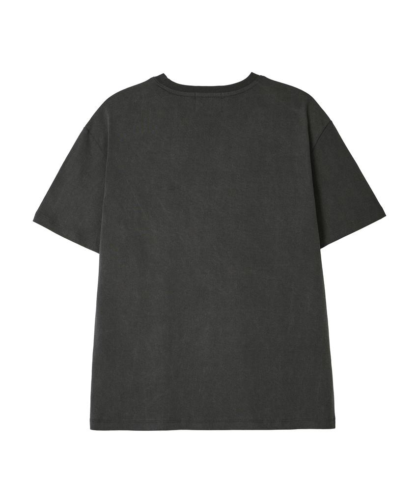 ERER Oversized Lettering T-Shirt Charcoal
