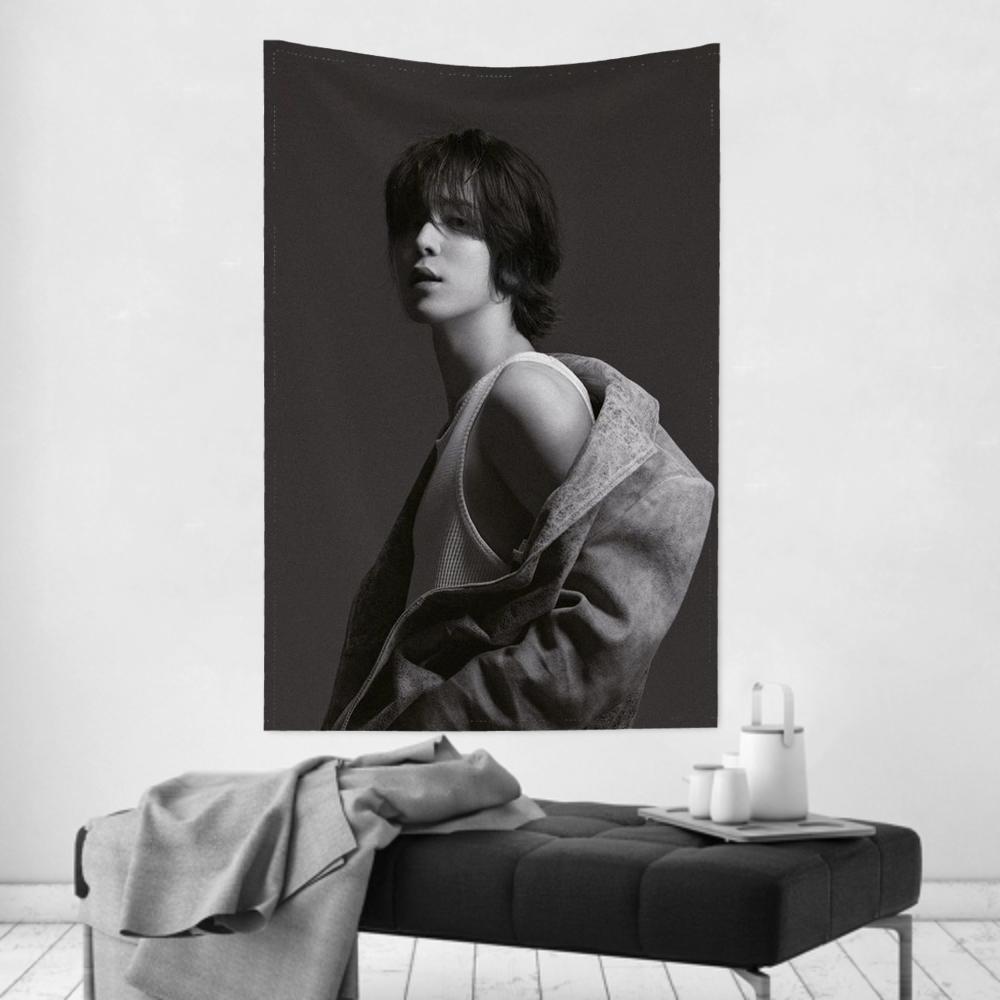 Yunho Boy Band AAteez Tapestry Room Decor Wall Cloth Party Hanging Background Room Decor Baby Room