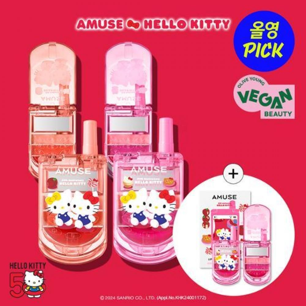 

Amuse [Hello Kitty Edition] Amuse Lip Cheek Сотовый телефон Выберите 1 из 2 Hello KittyLimited Edition 01 Apple Soda
