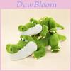 Plush Crocodile Toy Pillow With Soft Pp Cotton For Kids And Teens Bedroom Decor