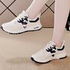Modische Damen-Sneaker - Leichte, Schnürschuhe zum Laufen mit rutschfester Gummisohle, Atmungsaktives Stofffutter - Vielseitige Freizeit-Schuhe