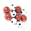 10pcs 1:12 Dollhouse Ball Model Miniature Resin Football Basketball Toys for Doll House Decoration