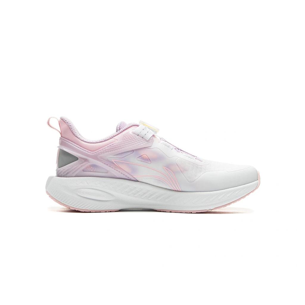 Li Ning Kids Running Synthetic Leather Casual Comfortable Soft Stylish Low Top Running Shoes Kids Running Shoes YKFU094-4
