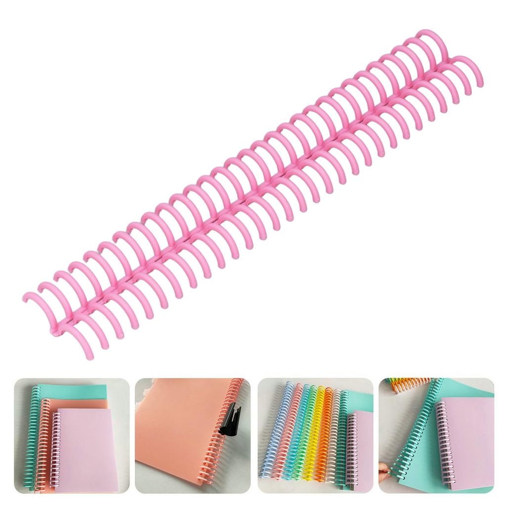 10 Pcs Binding Comb 19mm 30 150 Sheet Capacity Plastic Comb Binding Spines for B5 Paper