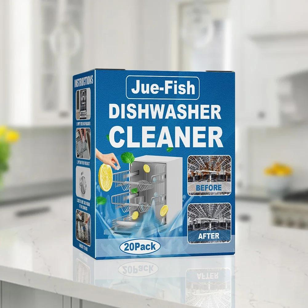Deodorizing Tablets, Dishwasher Cleaning Tablets, Remove Scale and Strong Odors, Oil Stains, and Dishwashers