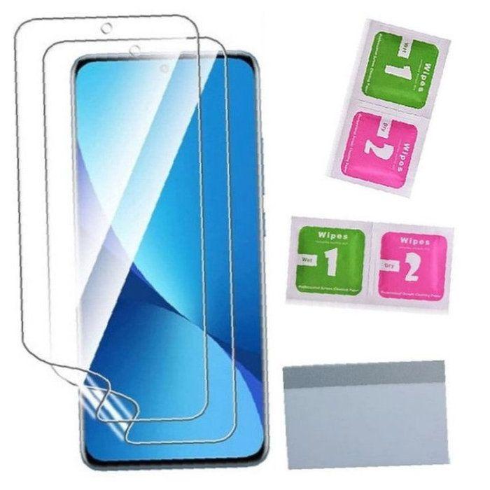 Film hydrogel - AILIKA - Oukitel C68 Plus - Transparent - Anti-rayures - Pose facile (2 pièces)