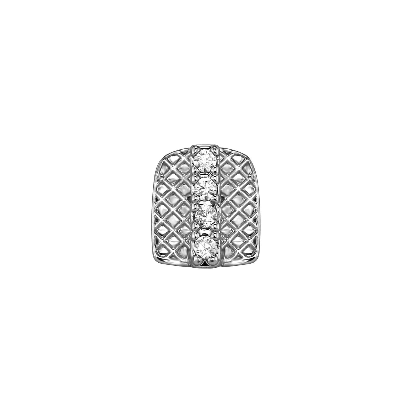 

Европейский и Американский Хип-Хоп Горячая Распродажа Одиночный Алмазный Хип-Хоп Зубы Брекеты Гриллзы Европейский и Американский Горячая Распродажа Jin ao Производитель Оптовая Продажа Silver（4Diamond）