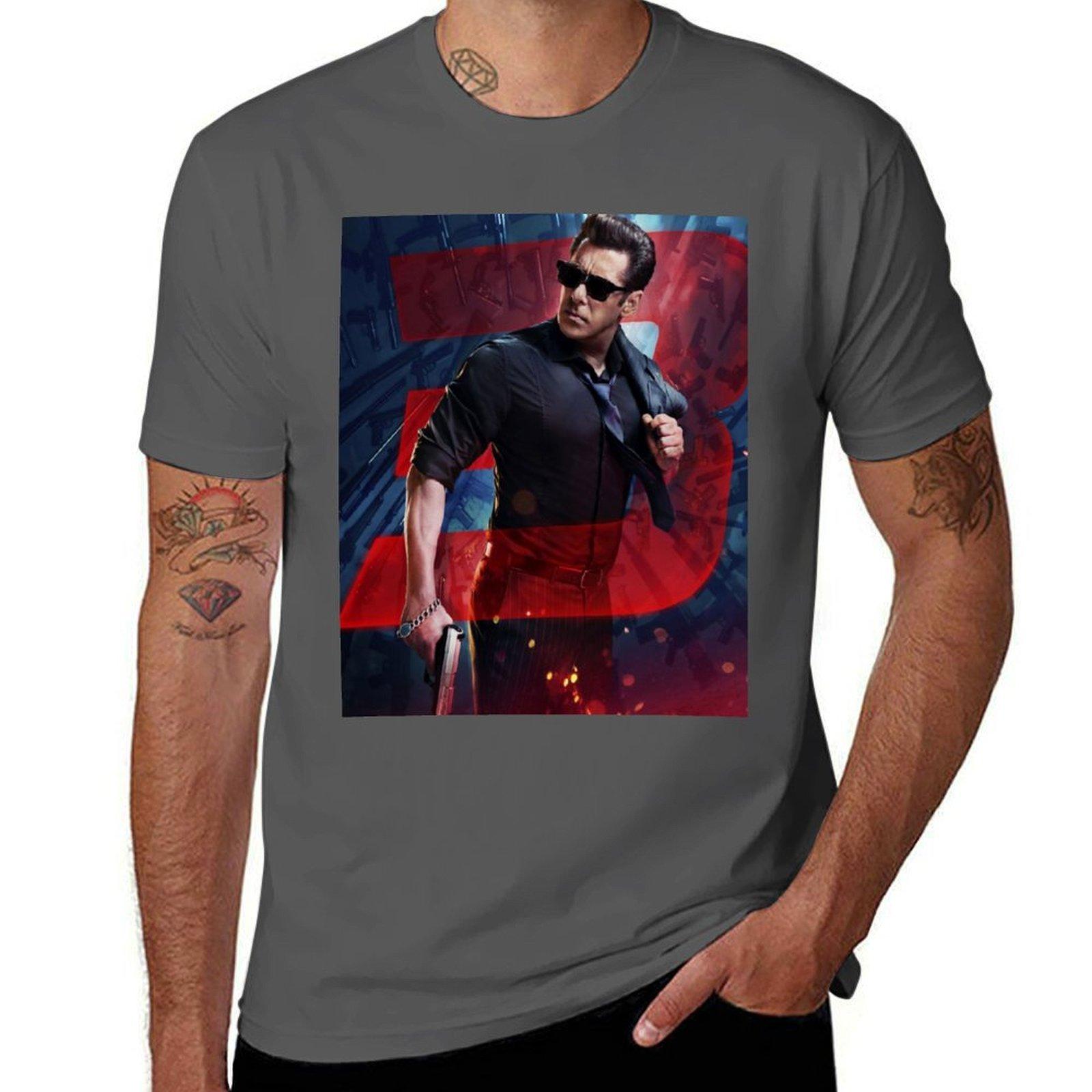 

Race 3 - Salman Khan T-Shirt t shirt custom print man t shirt cotton high quality T-Shirt 4XL