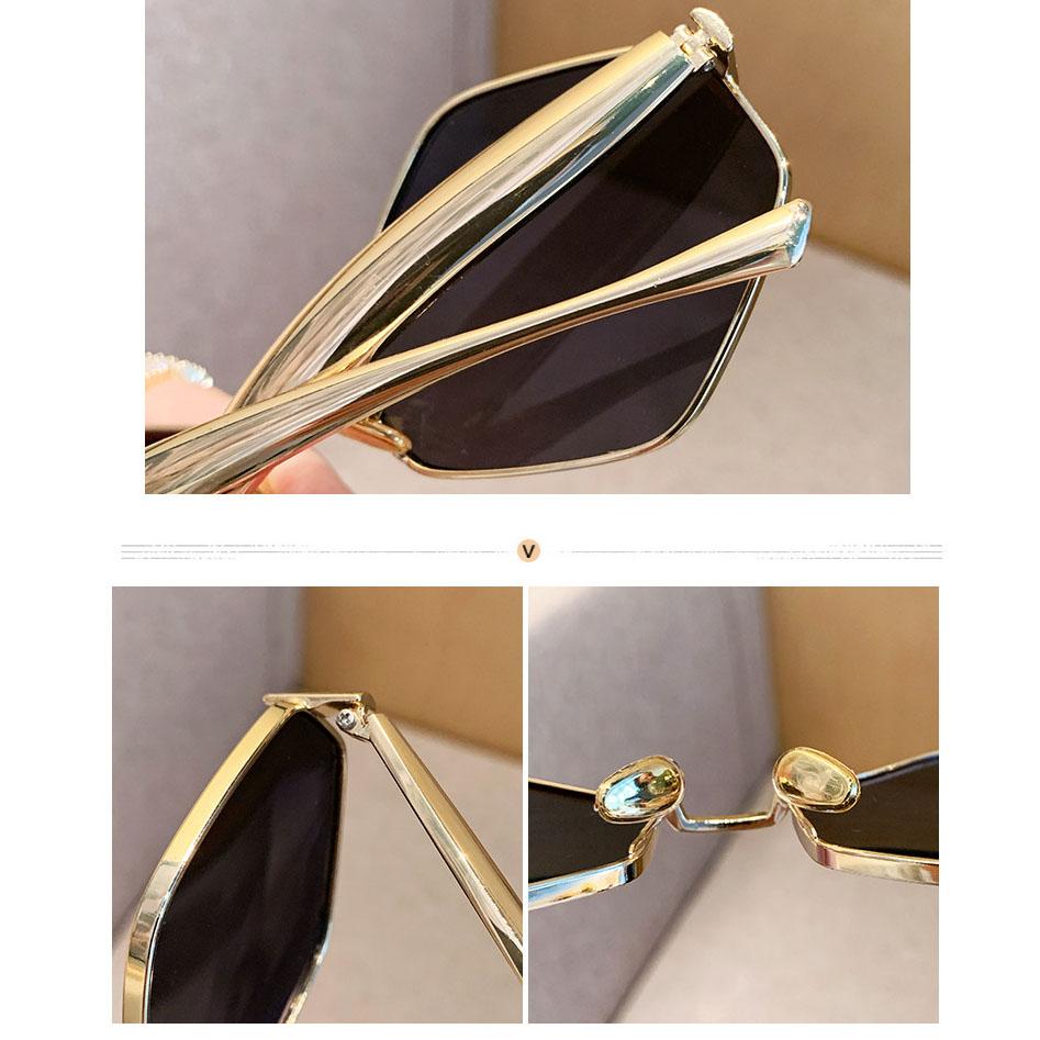 Vintage Rhombus Sunglasses Women For Men Luxury Brand Designer Sun Glasses Punk Popular Outdoor Travel Sexy Shades Uv400