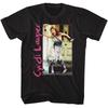 Cyndi Lauper Painted Dress And Tights T-Shirt