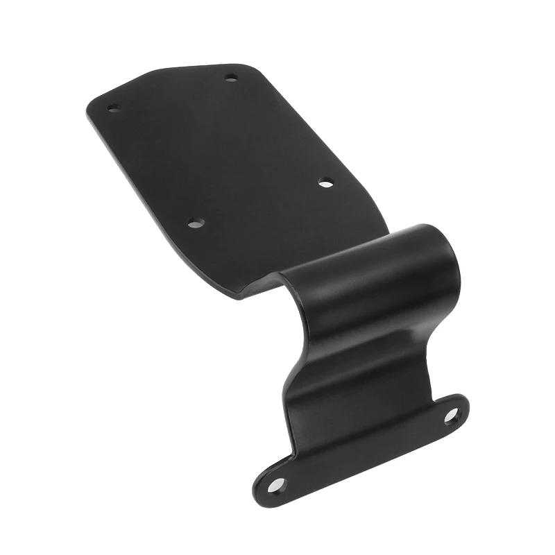 Motorcycle Front Rider Plug In Driver Backrest Black Sissy Bar Leather Cushion Seat Pad For Honda VTX 1300 VTX1300