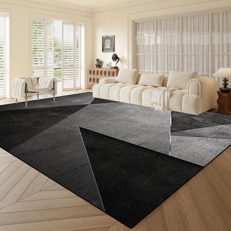 Modern Luxury Geometry Carpet For Living Room Decoration Rugs Large Area Bedroom Cloakroom Decor Rug Non-Slip Coffee Table Mat