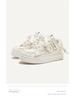 Aesthetic Series Thick-Soled Height-Increasing Sneakers - Trendy Unisex White Shoes