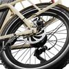 "ONESPORT OT16-2 Folding E-Bike - 250W Motor, 120km Range, 20" Tires, Shimano 7-Speed, IPX5 Waterproof, Compact Design"