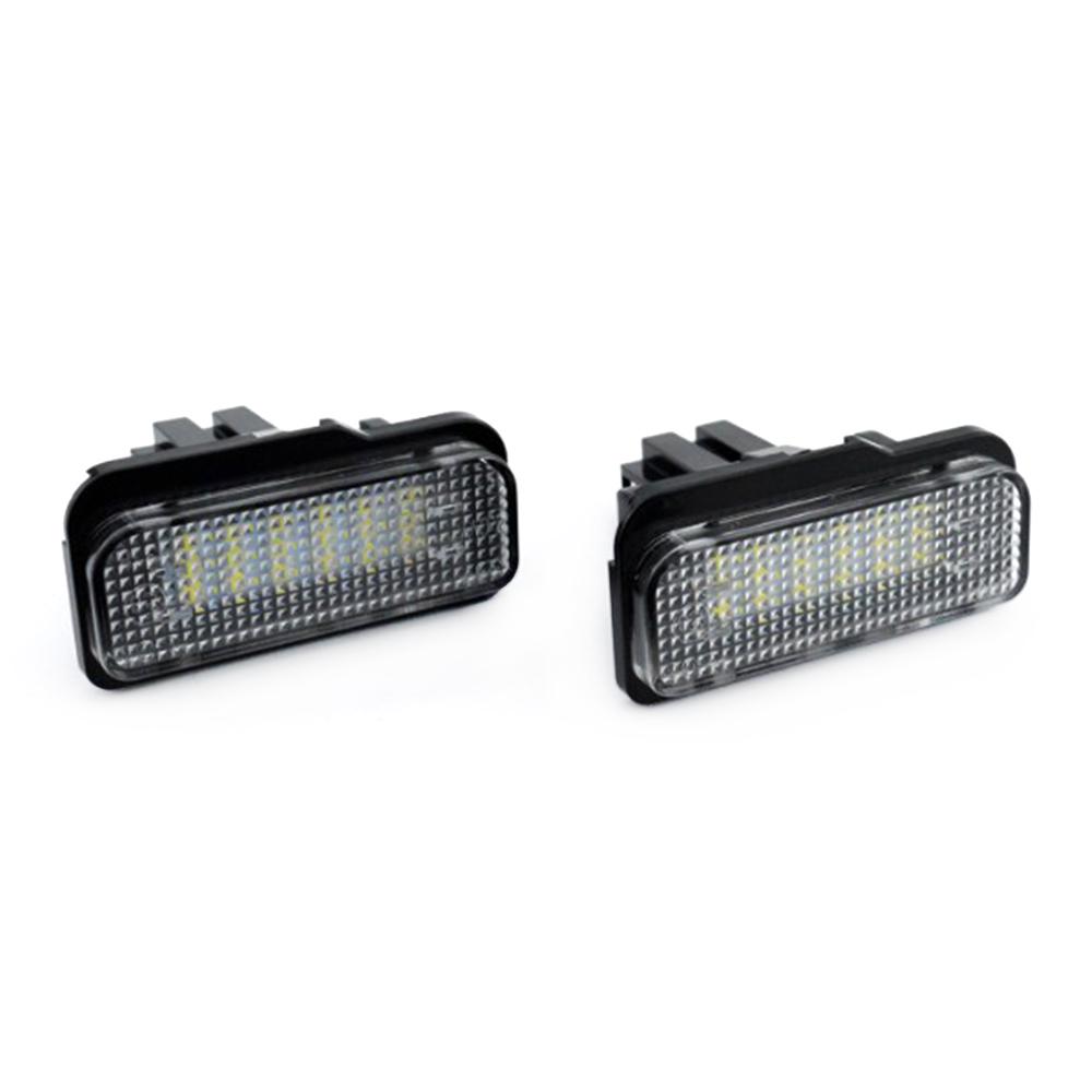 For Benz W203 W211 W219 R171 LED Car Truck License Plate Tag Lights Lamps 1pair