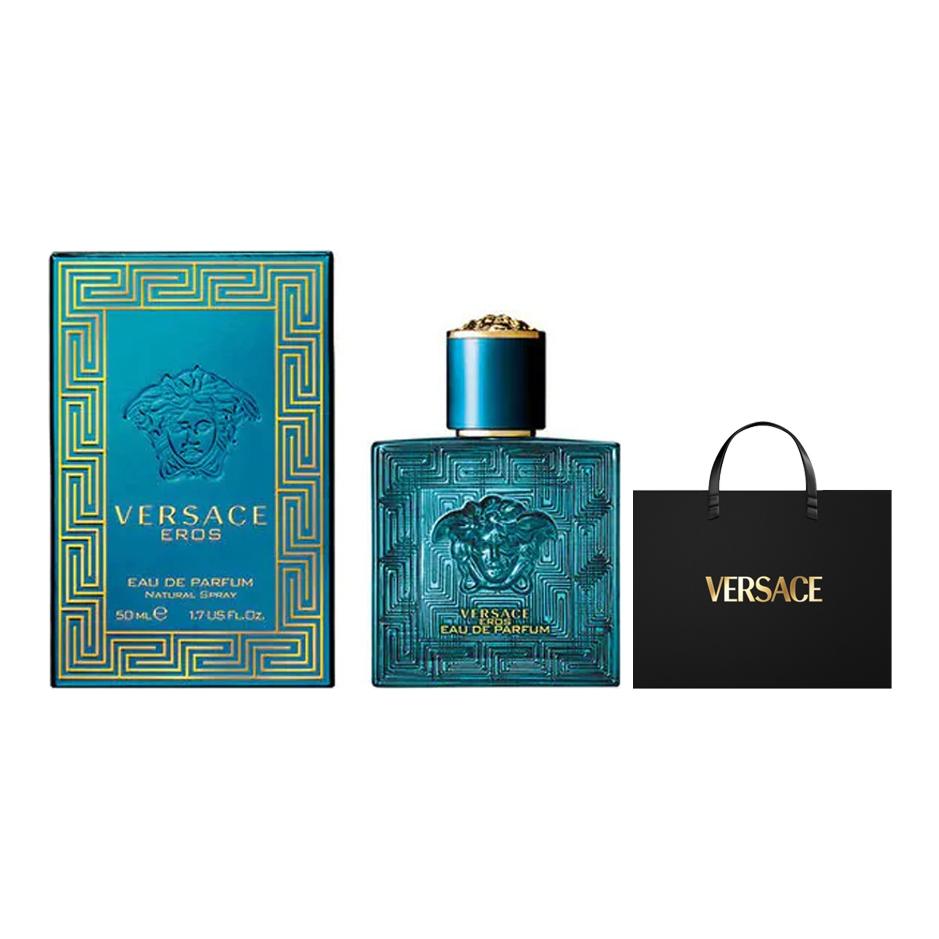VERSACE Intense Туалетная вода, Eros, Мужские духи Eros Древесный Восточный Туалетная вода EDP 50мл/100мл 50ml|Official Shopping Bag
