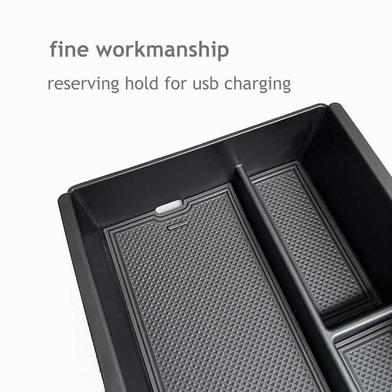 Armrest Storage Box For BYD Seal U DMi EV Song Plus Champion Edition 2026 2025 2024 Car Interior Accessories