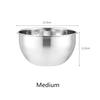 Food Grade Stainless Steel Bowl Fruit Salad Mixing Bowl with Scale Deepen Large Capacity Soup Basin Kitchen Cooking Baking Tools