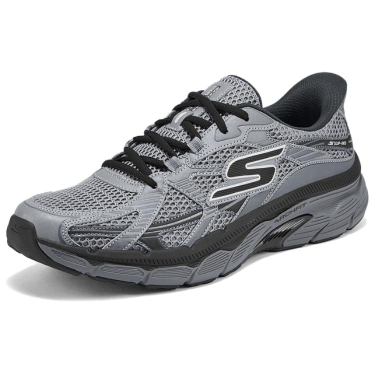Skechers Mens Go Athletic Casual Shock Absorbing Running Shoes Men Sneakers Gray 221103-CCBK