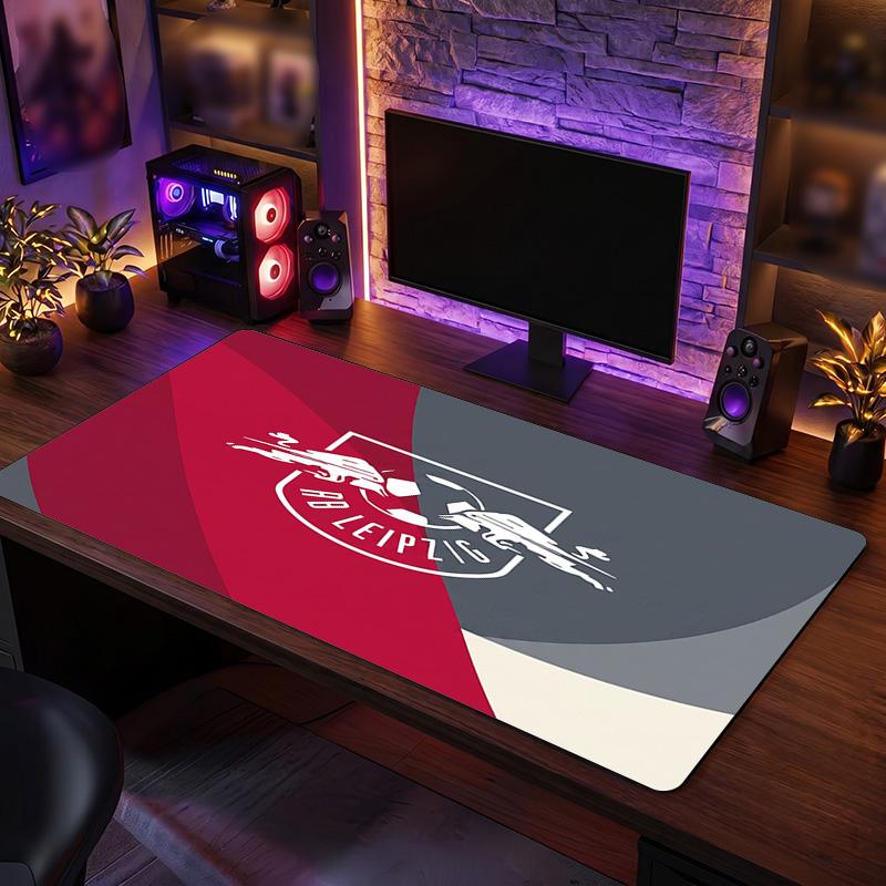 Tappetino per Mouse Grande Stampa Calcio RB Leipzig, Tappetino Esteso Antiscivolo per Scrivania da Gioco per Ufficio Casa