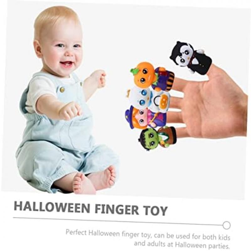 40 Pieces Hand Puppets Set, Cartoon Finger Puppets for Kids Storytelling, Halloween Birthday Party Holiday Toys for Boys Girls