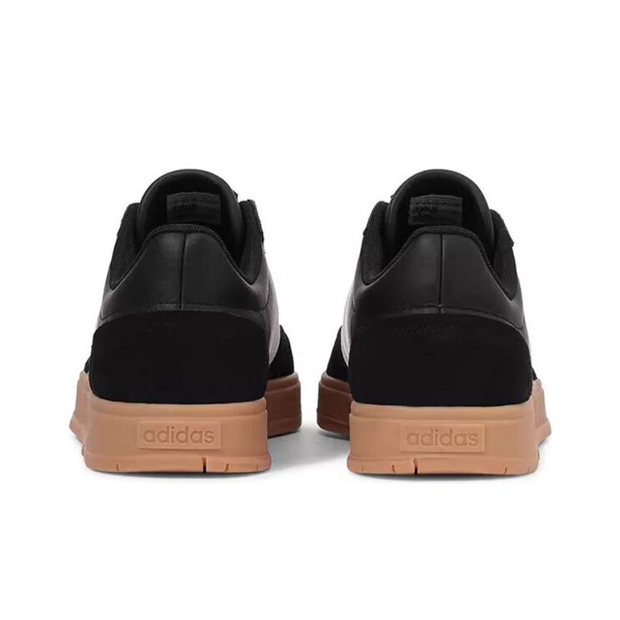 adidas Gradas Zwart Wit Kauwgom Unisex Sneakers Kern-Zwart Wolk-Wit Zilver-Metaalachtig IE9045