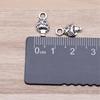 IFOCUS 40pcs/Lot Mushroom Charms For DIY Jewelry Making Zinc Alloy 13x7mm/0.51x0.28inch