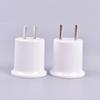 White Bulb Converter High Temperature Resistant Bulb Adapter Durable E27 Lamp Base  Restaurant