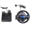 Gaming Steering Wheel 180 Degree Rotation Multifunctional 3 In 1 Game Racing Wheel with Pedals for P