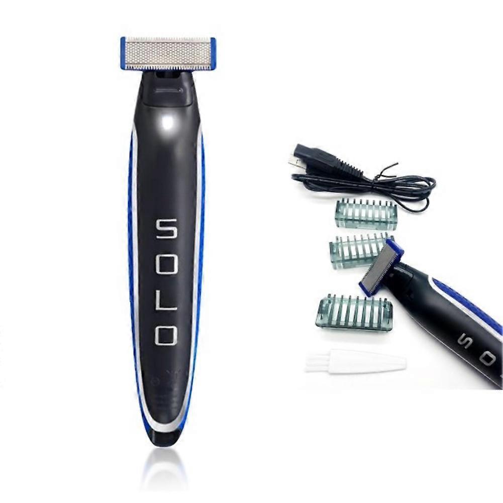Personal Rechargeable Solo Touch Smart Razor Micro Trimmer Men Shaver